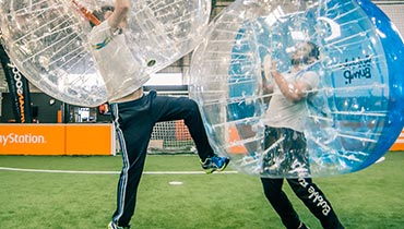 Bubble Bump entre amis on entre collègues